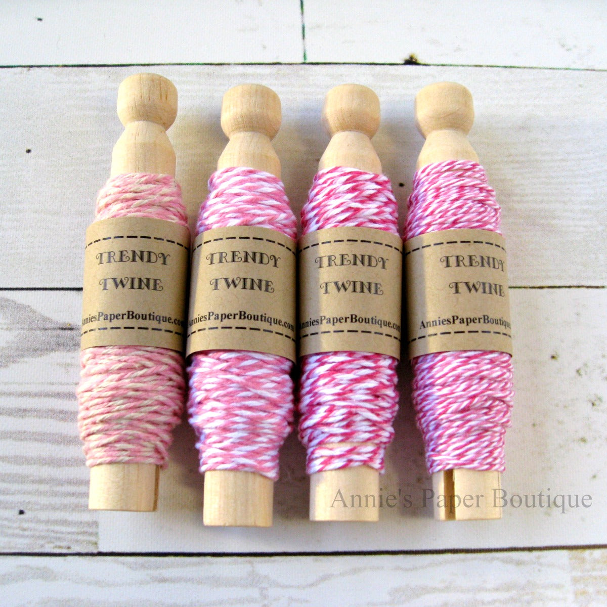 Berry Pink Trendy Bakers Twine Sampler