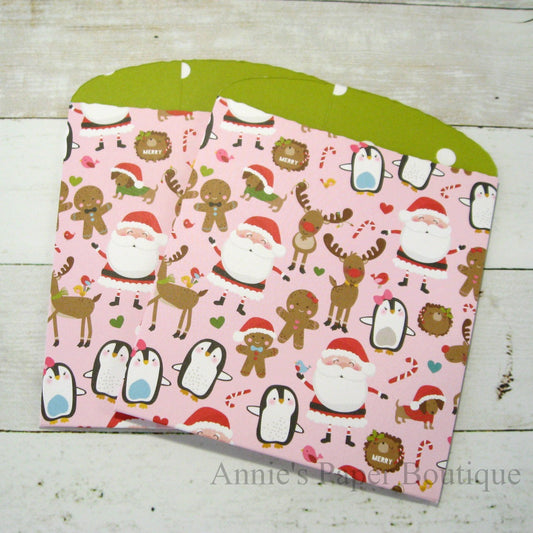 Christmas Chaos Large Paper Pockets