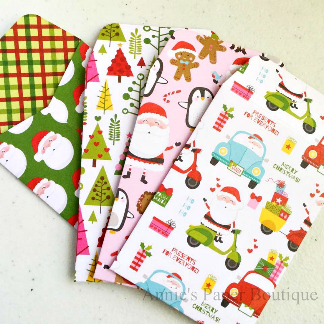 Christmas Gift Card Envelope Bundle No.2