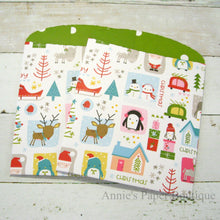 Christmas Quilt Large Paper Pockets