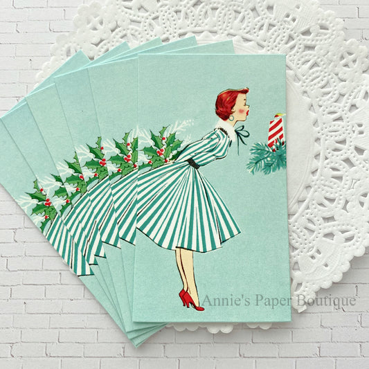 Christmas Wishes Retro Tags