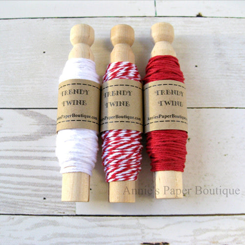 Cranberry Trendy Bakers Twine