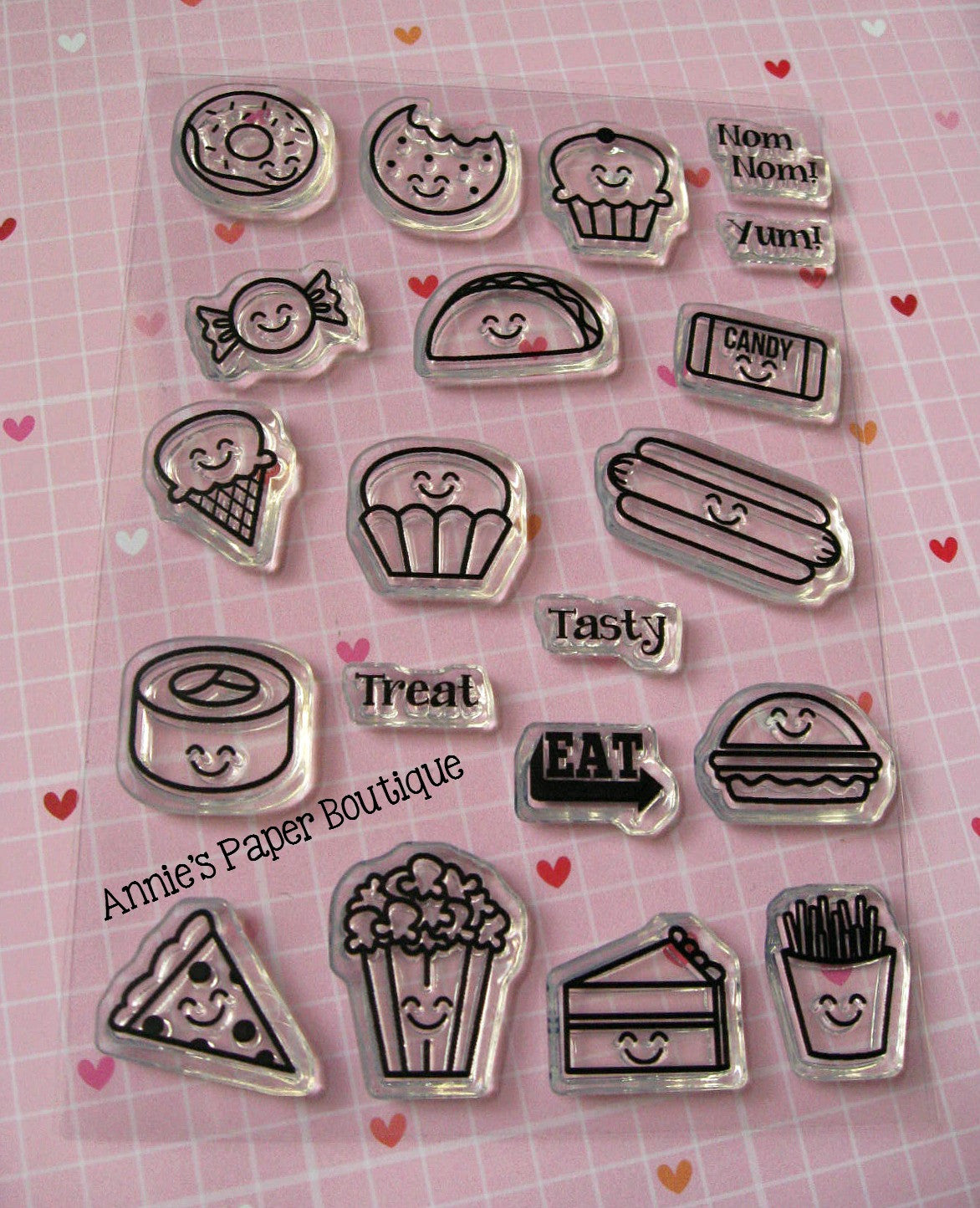 Foodies Planner Stamps - 4x6 - Food