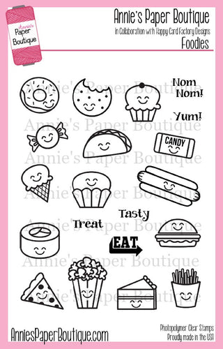 Foodies Planner Stamps - Meal Planning
