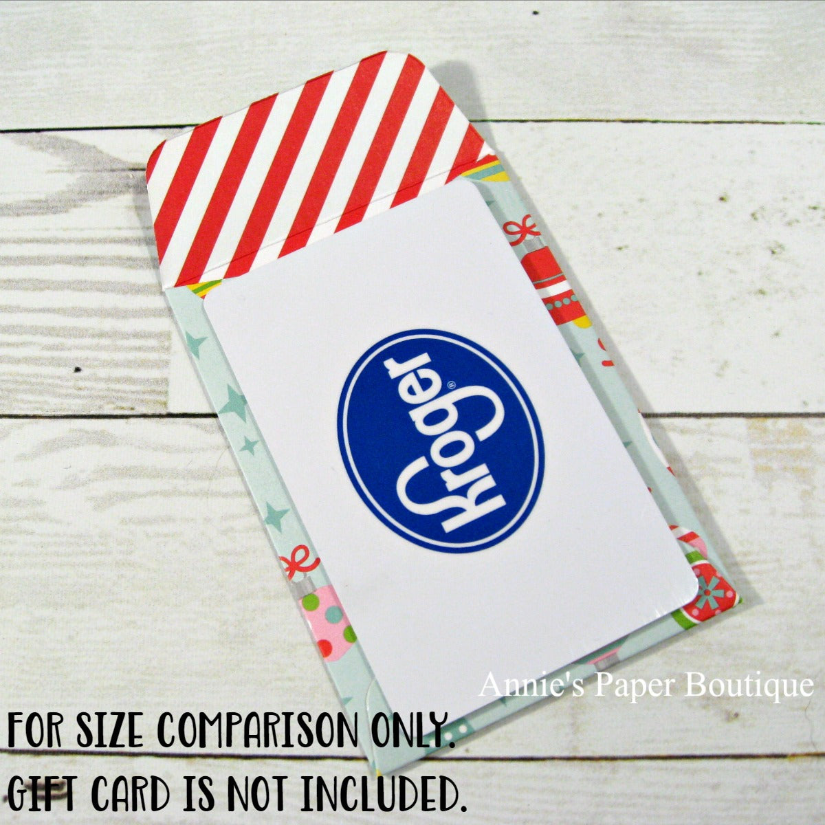 Gift Card Holder Size Comparison