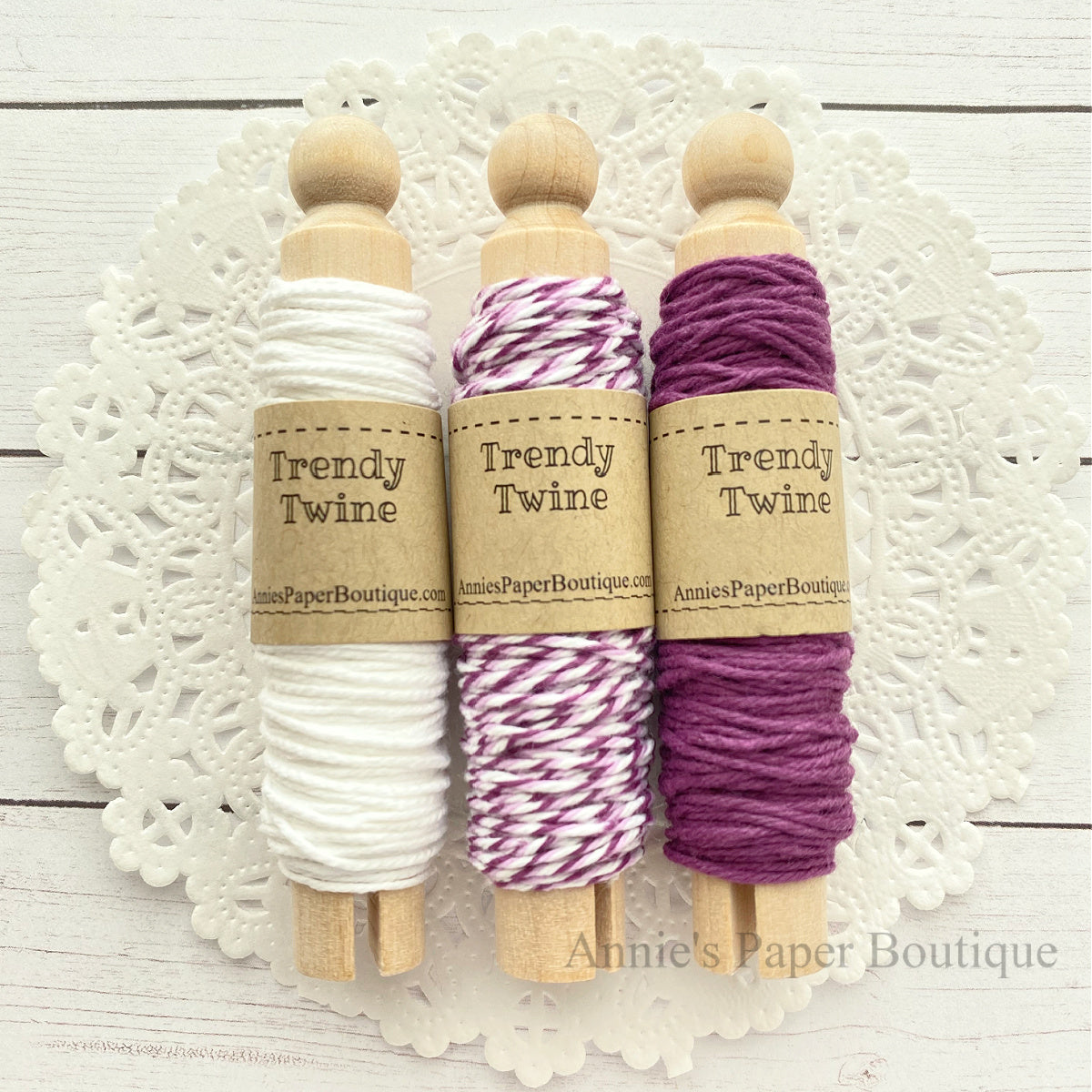 Grape Trendy Bakers Twine Sampler