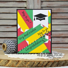 Graduation card using Greetings stamp set