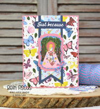Just because card using the Greetings stamp set