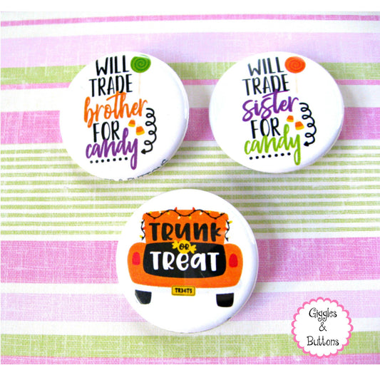 Halloween Buttons