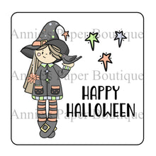 Happy Halloween Cute Witch - Printable Tags