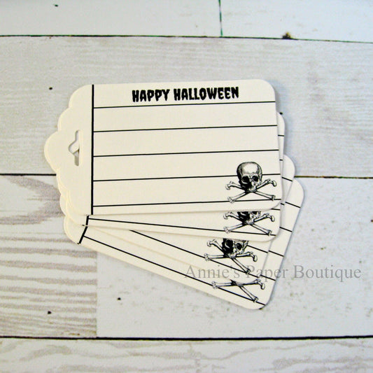 Happy Halloween Journaling Tags
