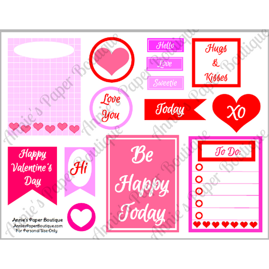 Happy Valentine's Day Printable