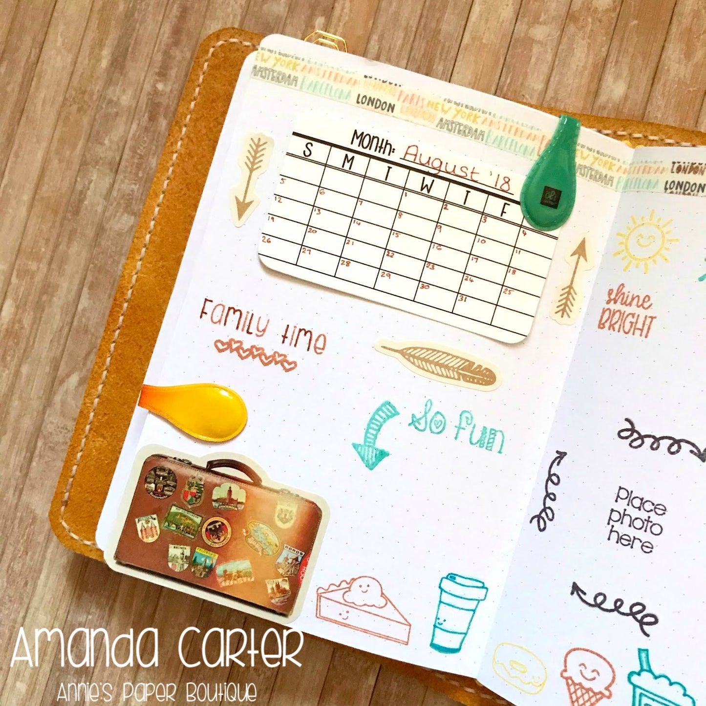 Blank Mini Calendar Cards