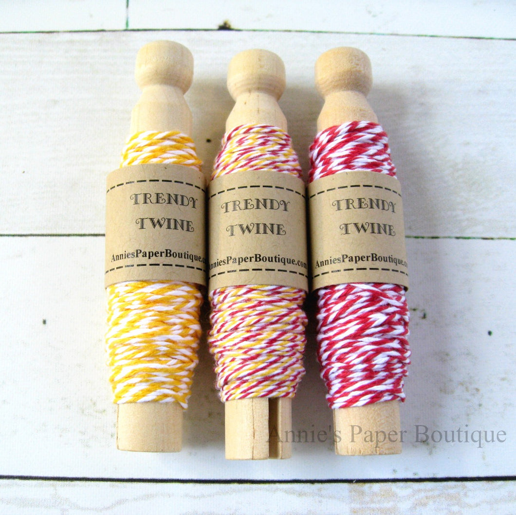 Lemon Peppermint Trendy Bakers Twine Sampler