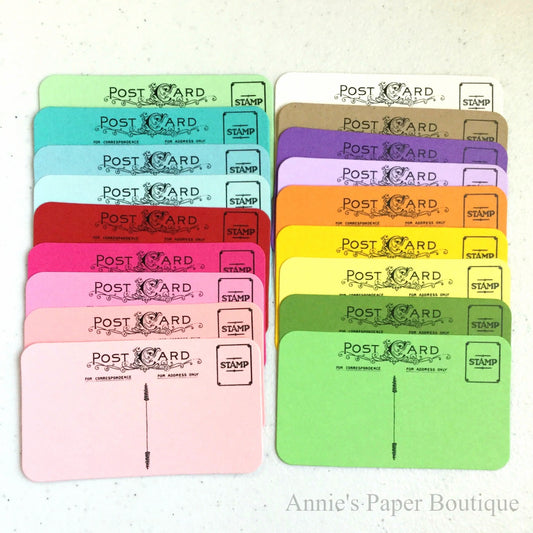 Mini Postcards Color Bundle