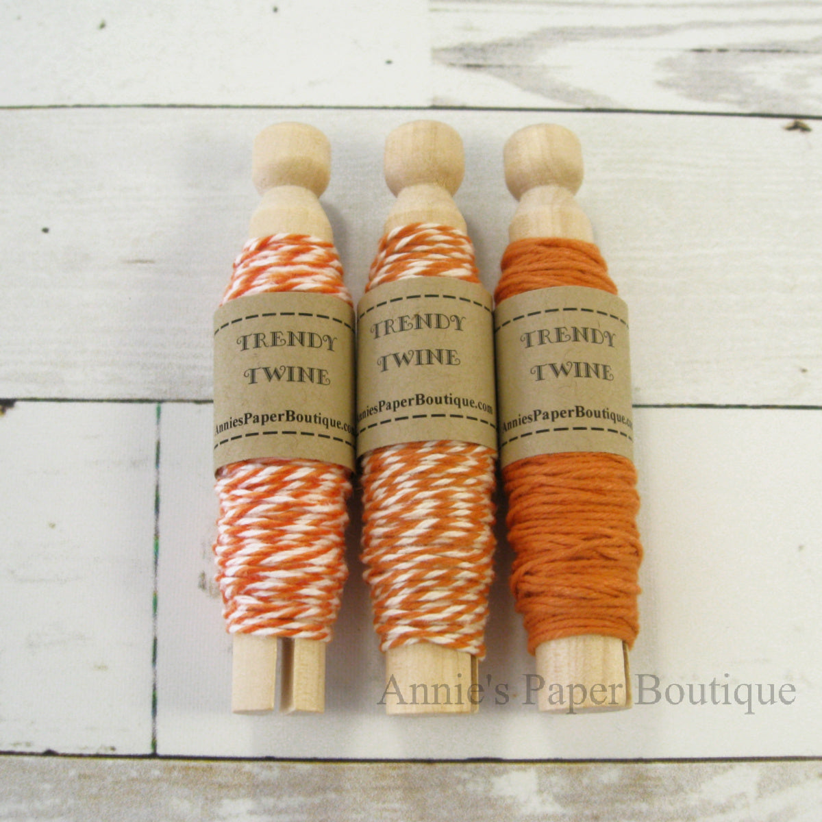 Orange Trendy Bakers Twine Sampler