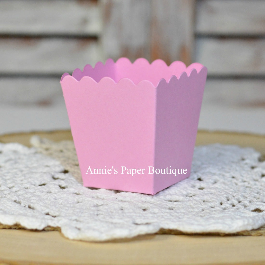Pink Mini Popcorn Box