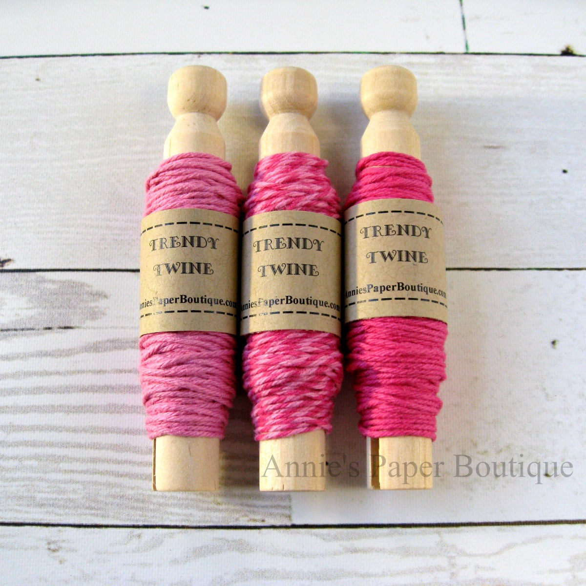 Raspberry Cupcake Trendy Bakers Twine Sampler