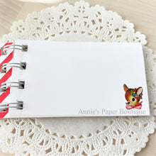 Santa and Reindeer Mini Jotter Page