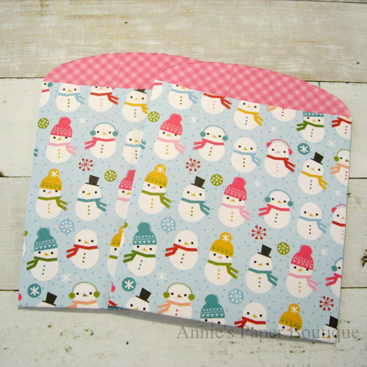 Snow Buddies Large Paper Pockets