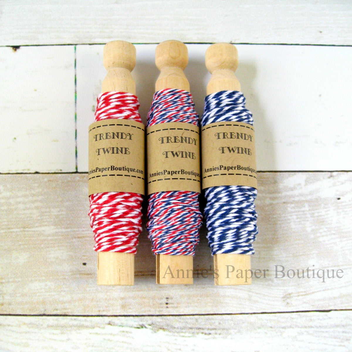 Stars & Stripes Trendy Bakers Twine Sampler