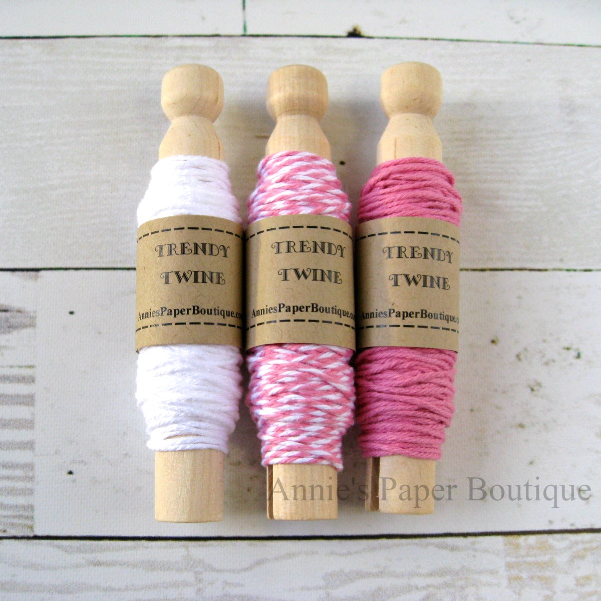 Tickled Pink Trendy Bakers Twine Sampler