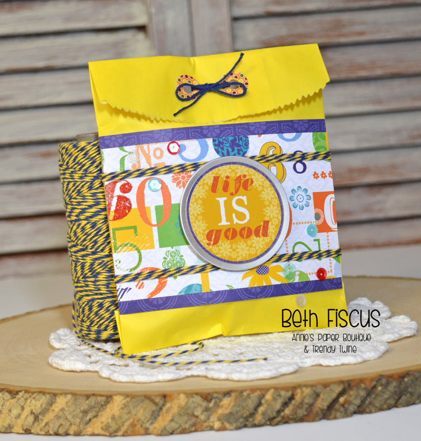 Yellow Glassine Bags - 4-3/4" x 6-3/4" Glassine Lined Gourmet Bags