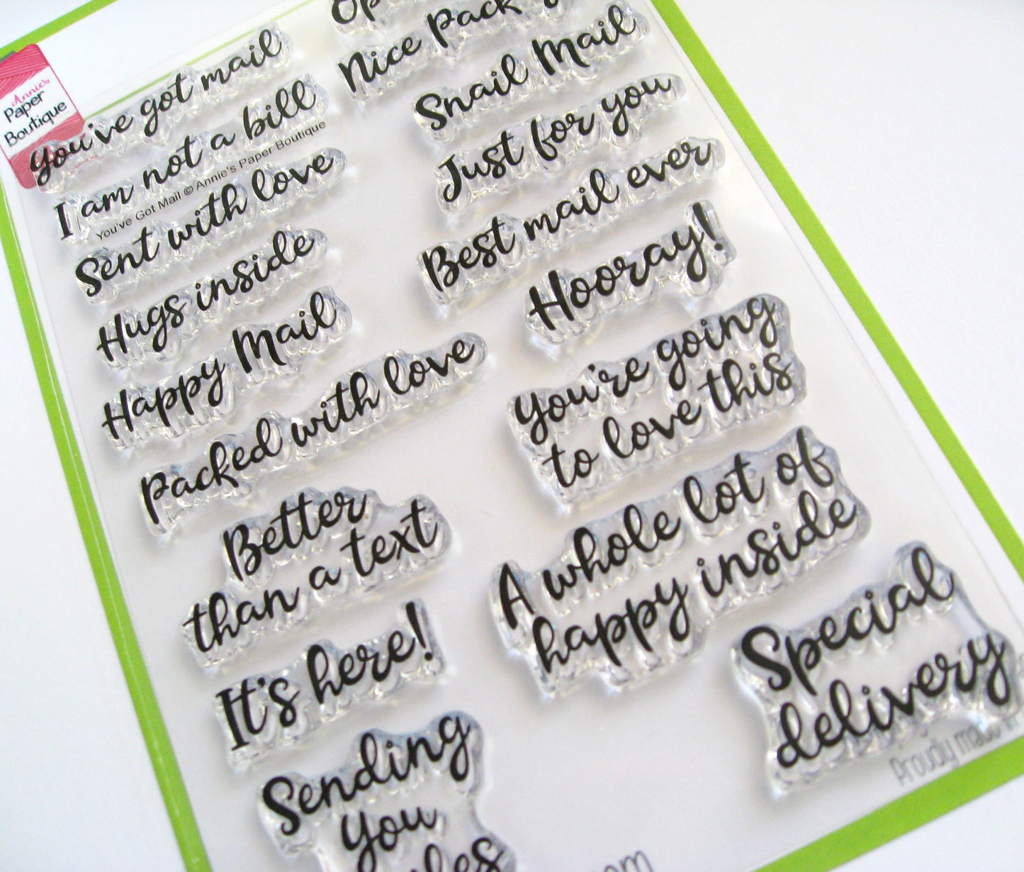 You've Got Mail stamp set, Happy Mail, Special Delivery