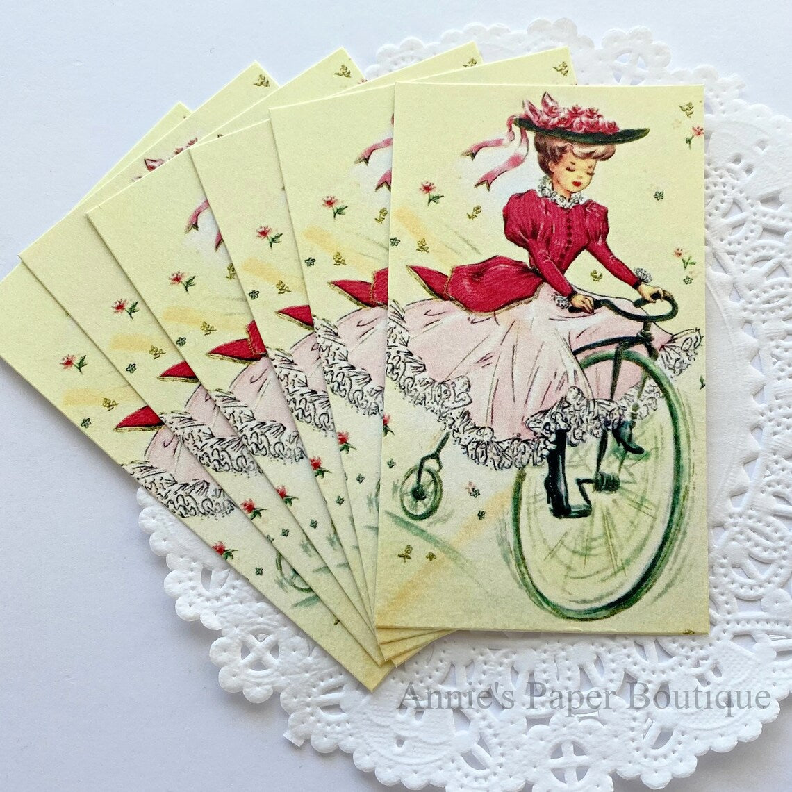Afternoon Ride Retro Tags