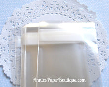 Large Candy Bags - 2-1/4" x  8-1/2" Clear Treat Bags