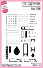 Planner Stamps - Checklists, Check Boxes, Flags, Lines