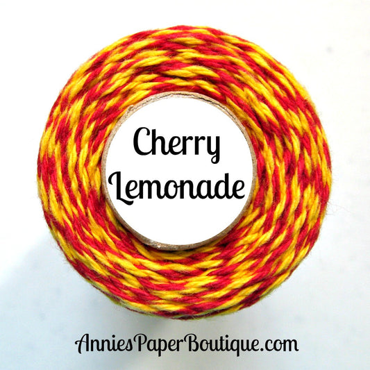 Cherry Lemonade Trendy Bakers Twine