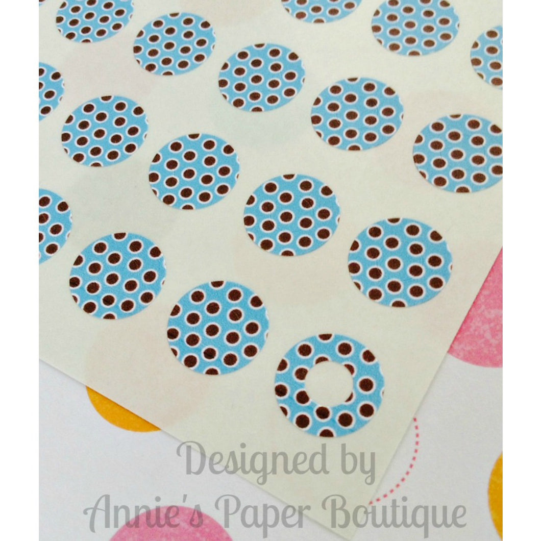 Chocolate Coconutberry Dottie Trendy Page Dots™