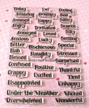 Feeling Happy Planner Stamps - Moods