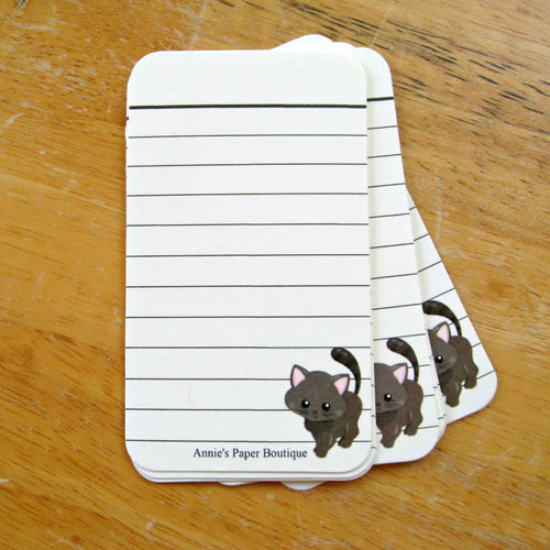 Black Kitty Journaling Cards