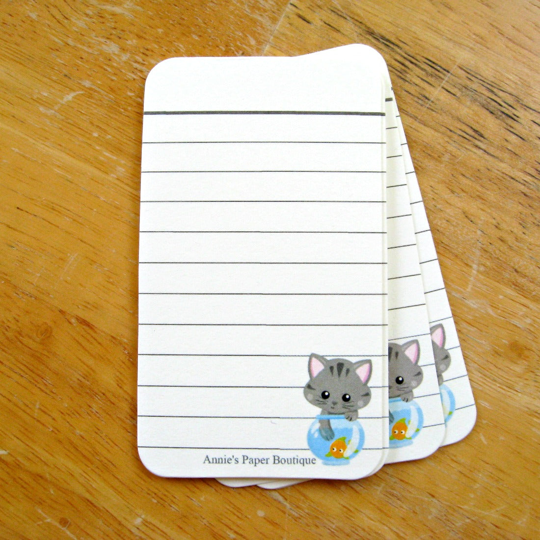 Gray Tabby Journaling Tags