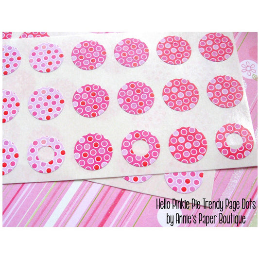 Hello Pinkie Pie Trendy Page Dots™ - Hole Reinforcers, Planner Stickers