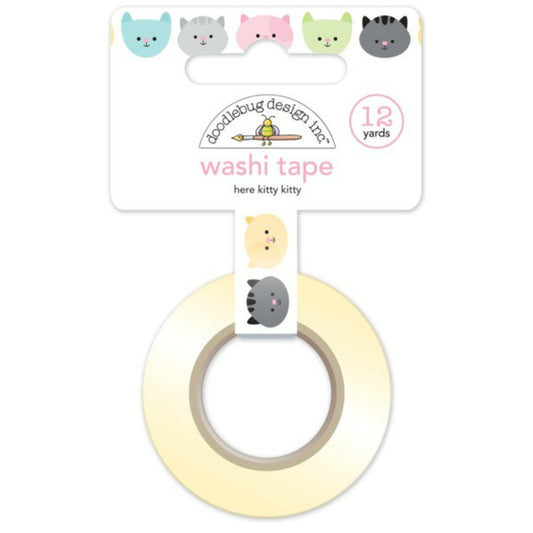 Here Kitty Kitty Washi Tape