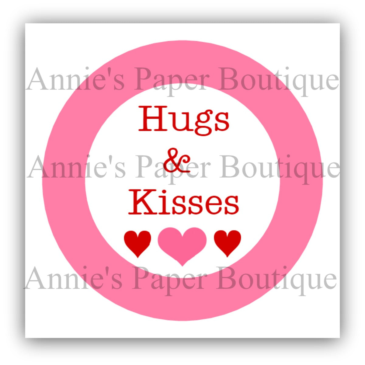 Hugs & Kisses Printable