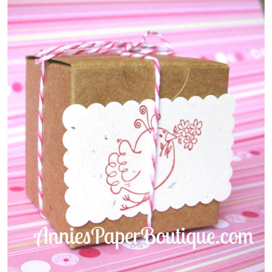 2x2 Kraft Boxes - 2" x 2" Tuck Top Boxes