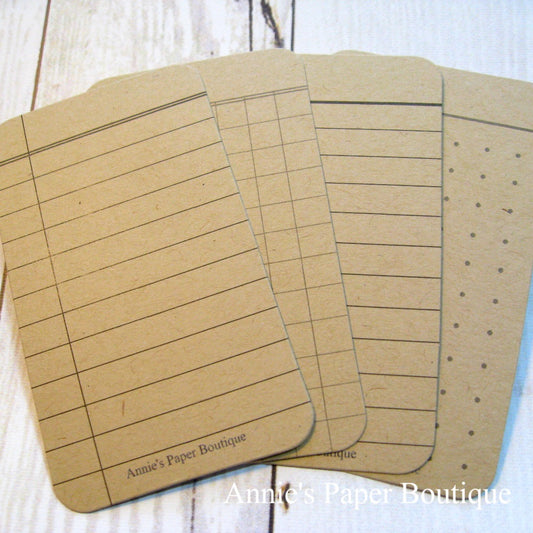 Kraft Journaling Cards