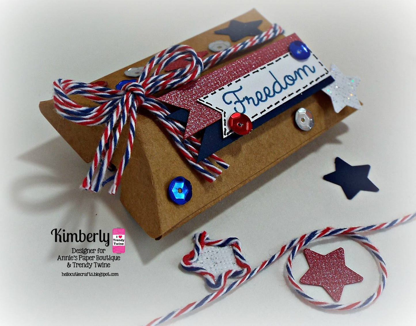 Small Kraft Pillow Boxes - 2" x 3/4" x 3"