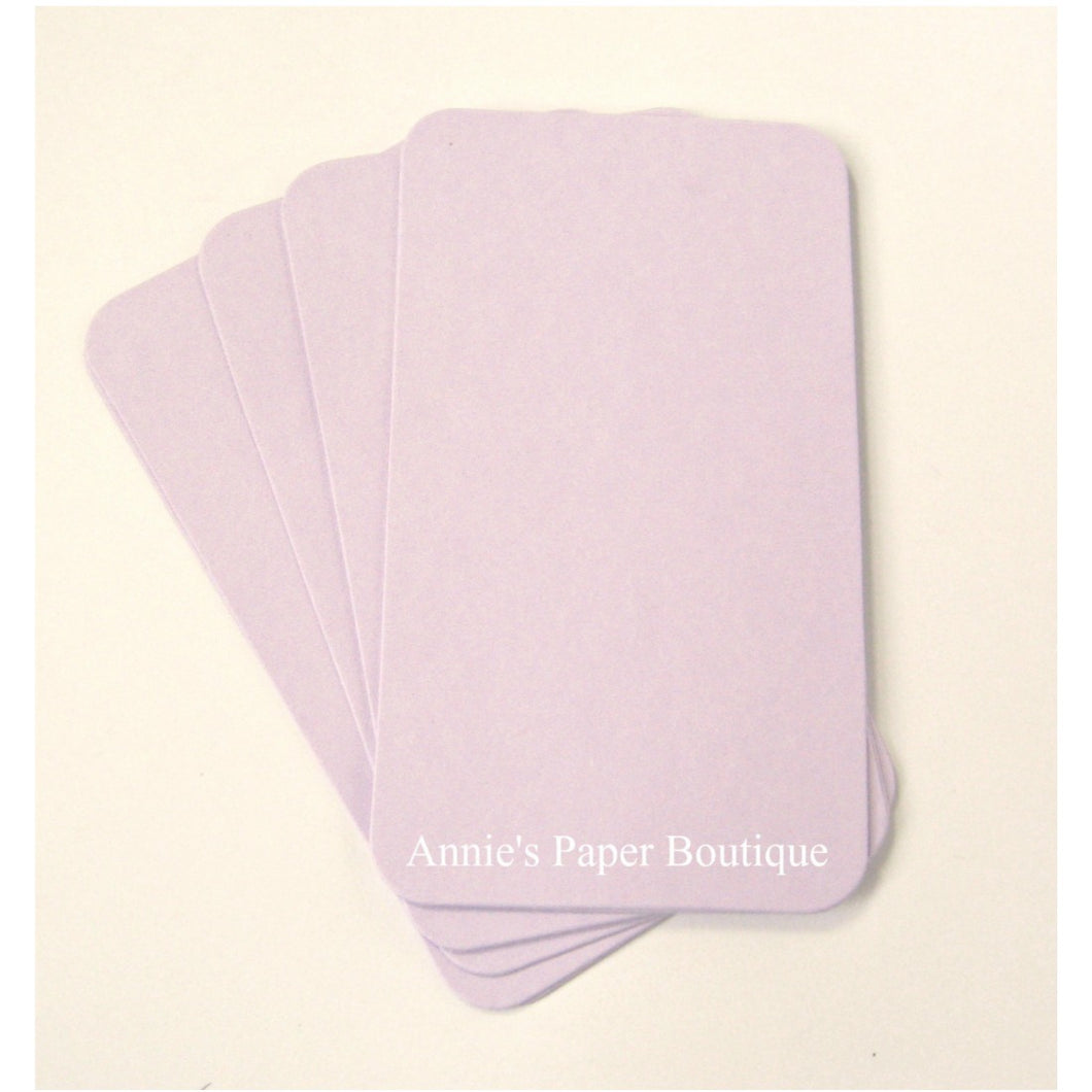 Lavender Purple Mini Flat Cards
