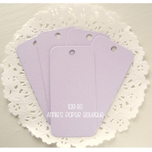 Lavender Tag-Its, Light Purple Cardstock Hang Tags