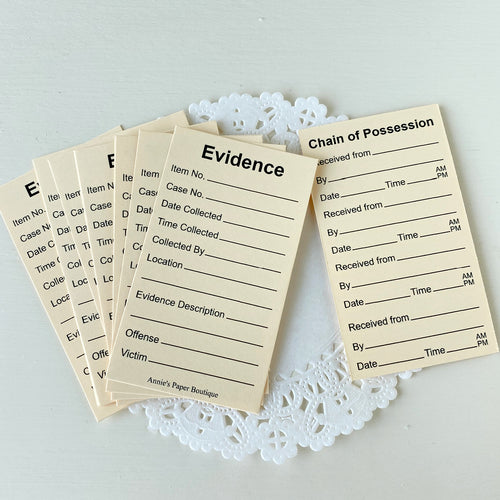 Mini Evidence Cards
