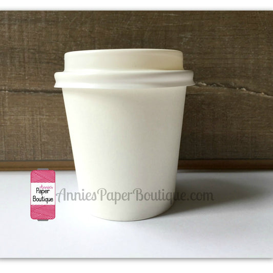 Mini Cups, 4 Ounce Paper Cups