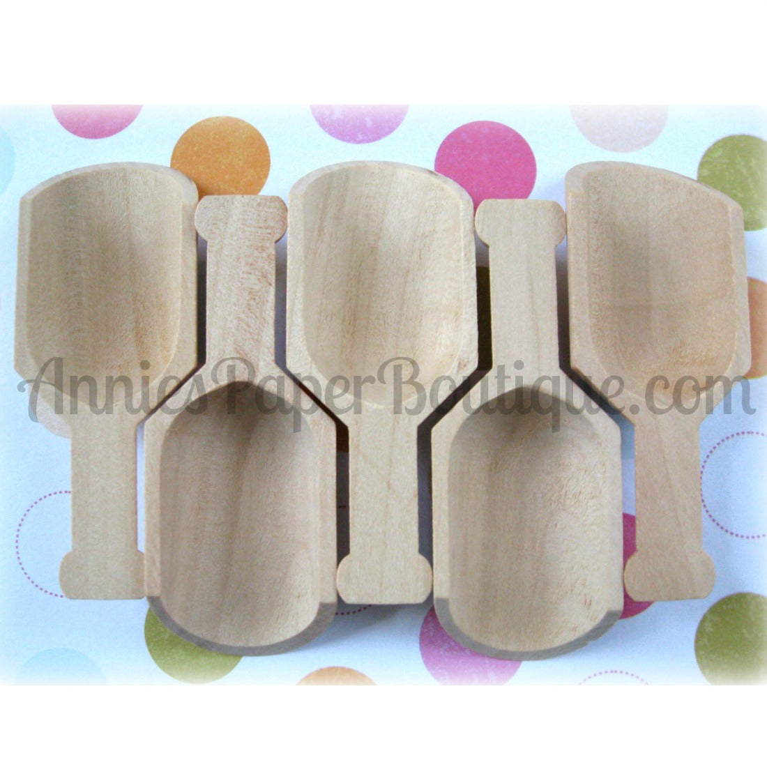 Mini Wooden Scoops