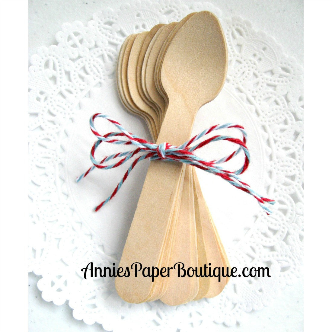 Mini Wooden Spoons - 3-3/4"