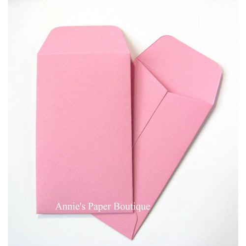 Pink Mini Seed Packet Envelopes