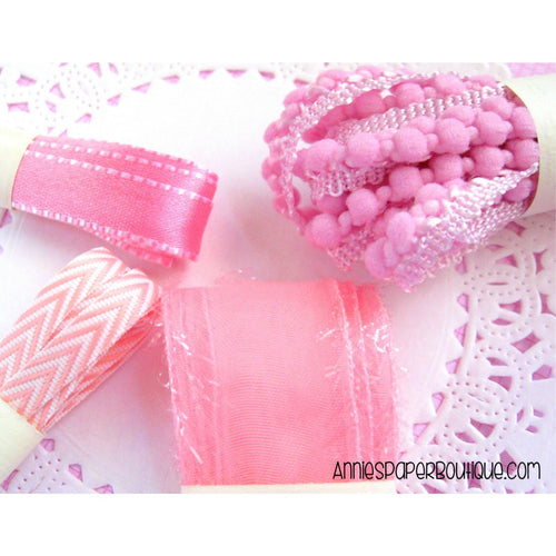 Pretty In Pink Ribbon Set